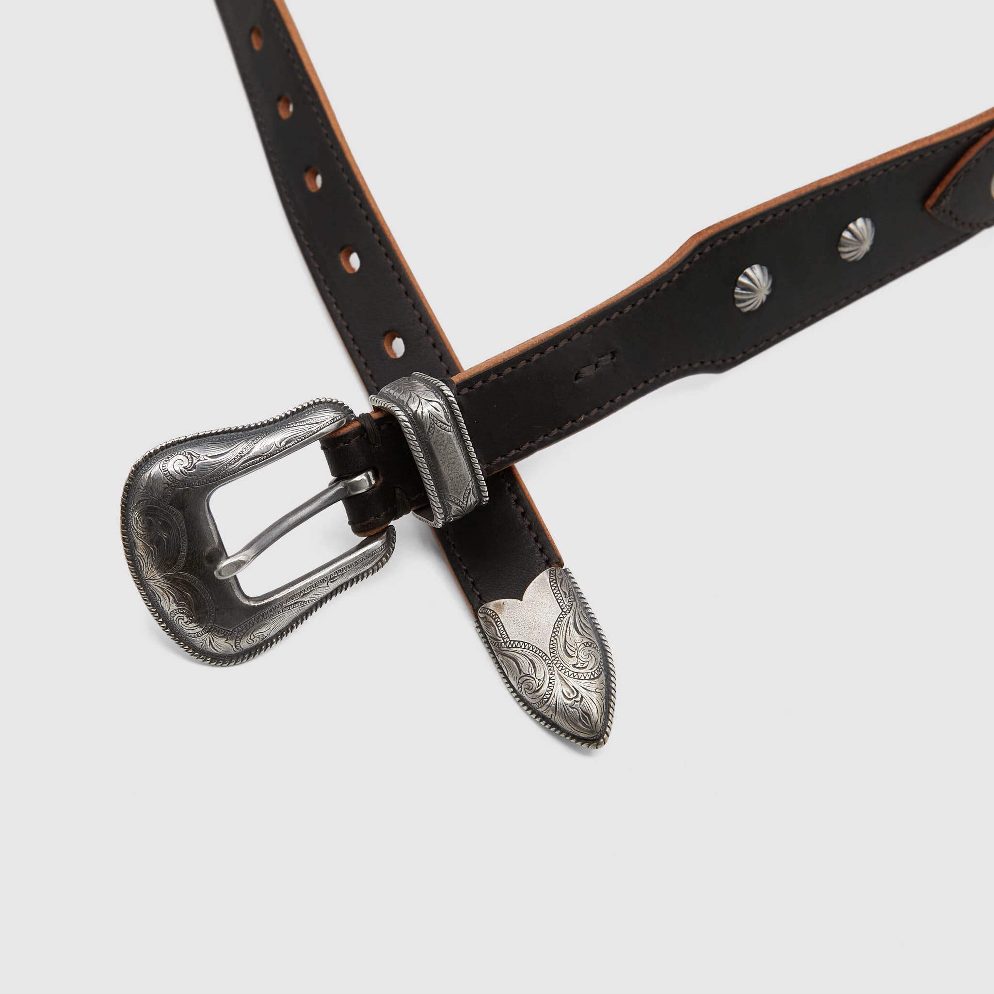Vintage Works Ranch Belt - DeeCee style