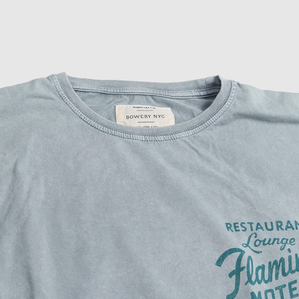 Bowery NYC Flamingo Motel T-Shirt