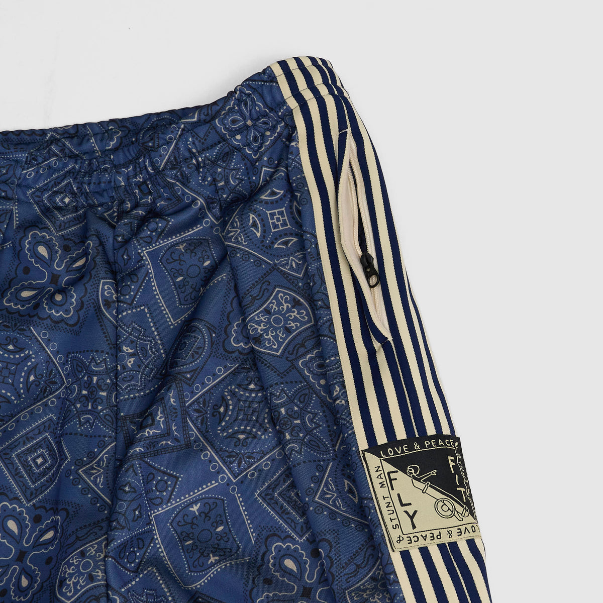 Kapital Smooth Jersey Cookie Baggy Track Pants