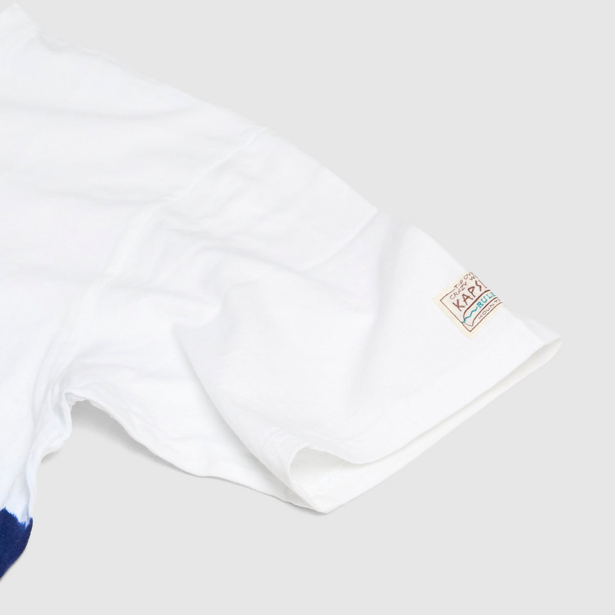 Kapital Hand Dyed Ice Fishing Crew Neck Indigo T-Shirt
