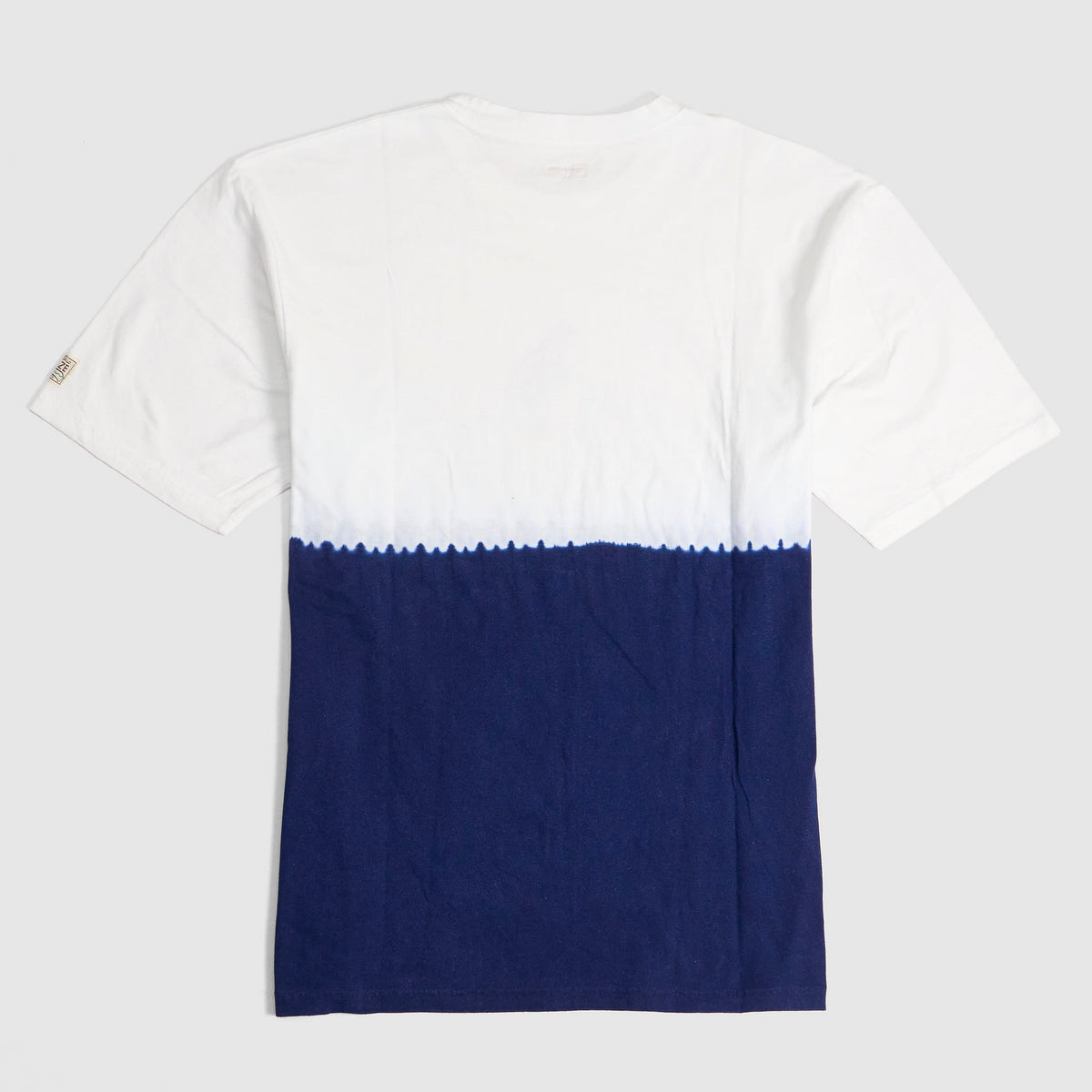 Kapital Hand Dyed Ice Fishing Crew Neck Indigo T-Shirt