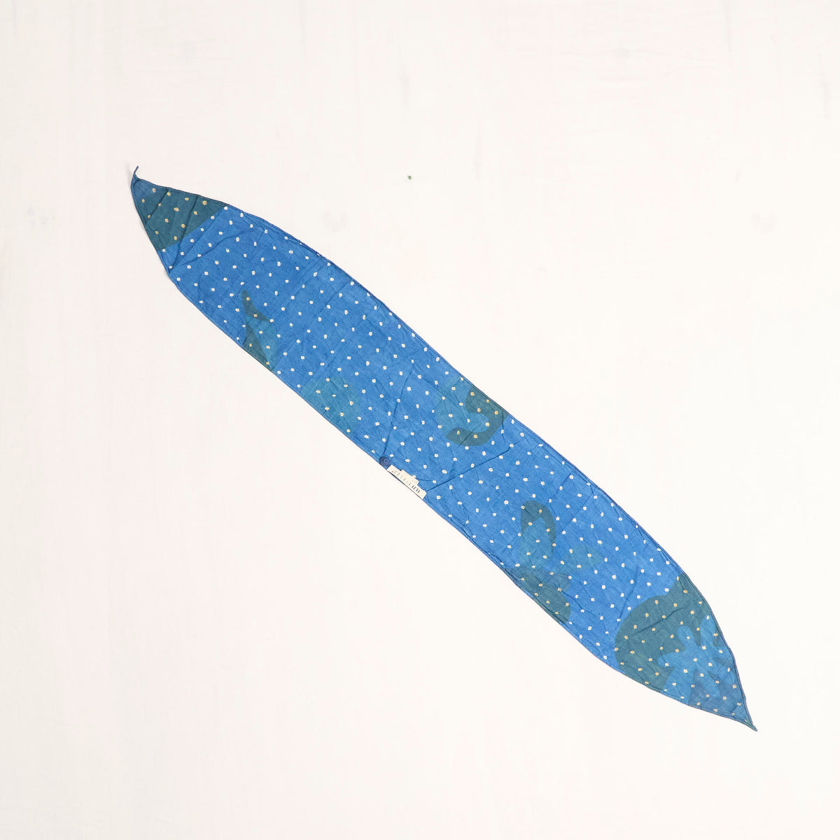 11.11 / eleven eleven Light Indigo Batique Stripe Bandana