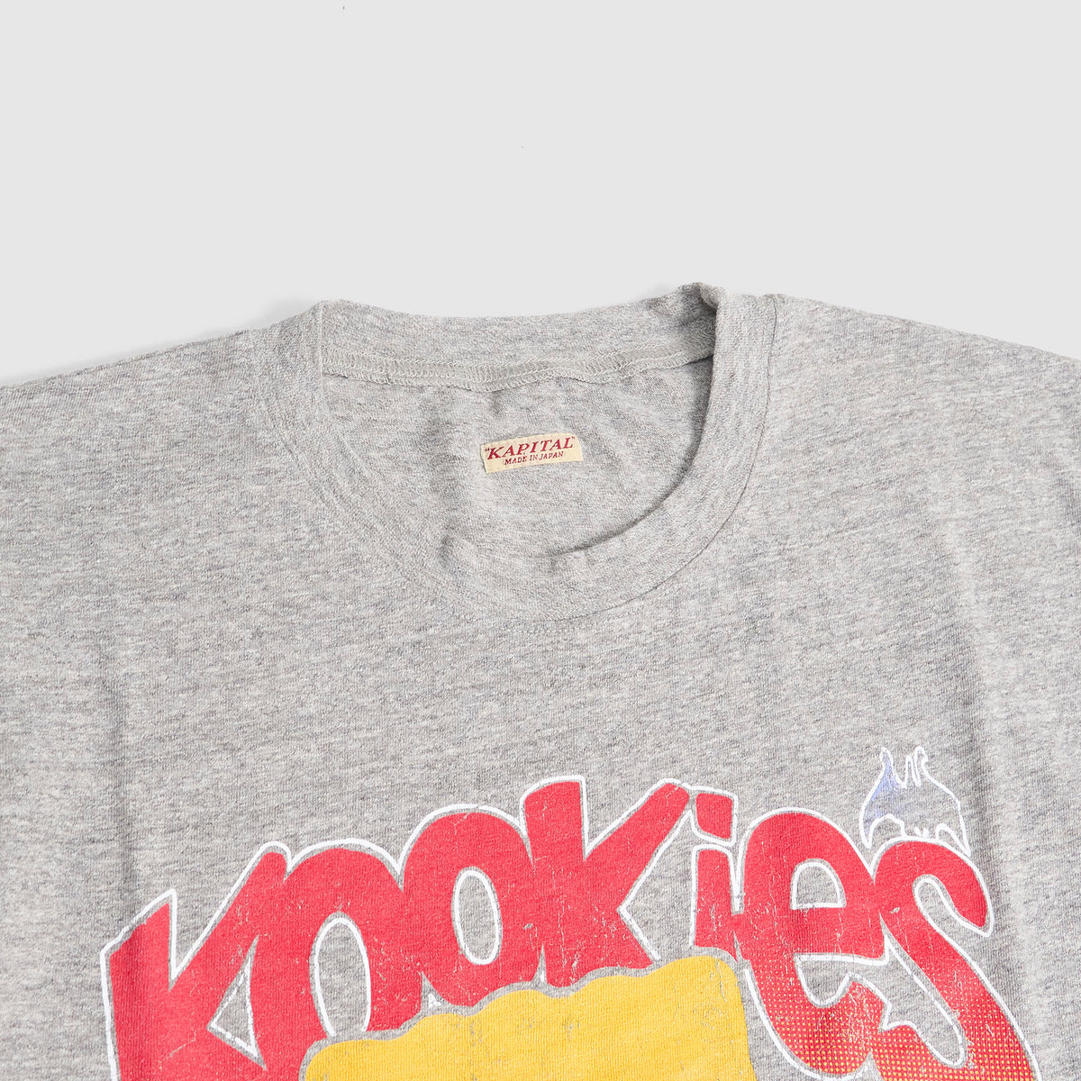 Kapital Buster Pekish Bowy Crew Neck T-Shirt