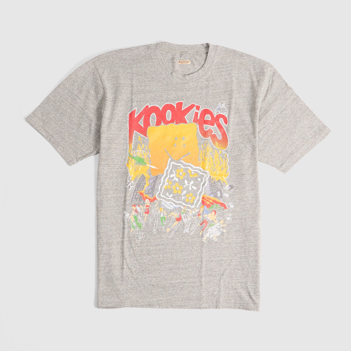Kapital Buster Pekish Bowy Crew Neck T-Shirt