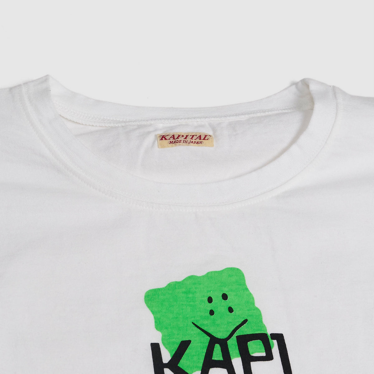 Kapital Buster Peckish Kap Crew Neck Long Sleeve T-Shirt