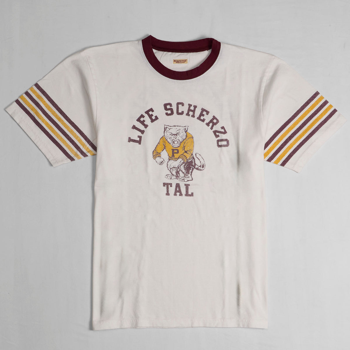 Kapital Ringer Crew Neck T-Shirt