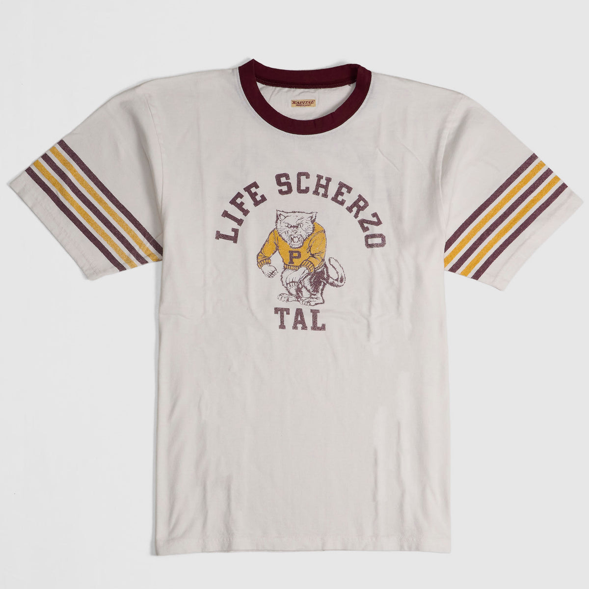 Kapital Ringer Crew Neck T-Shirt
