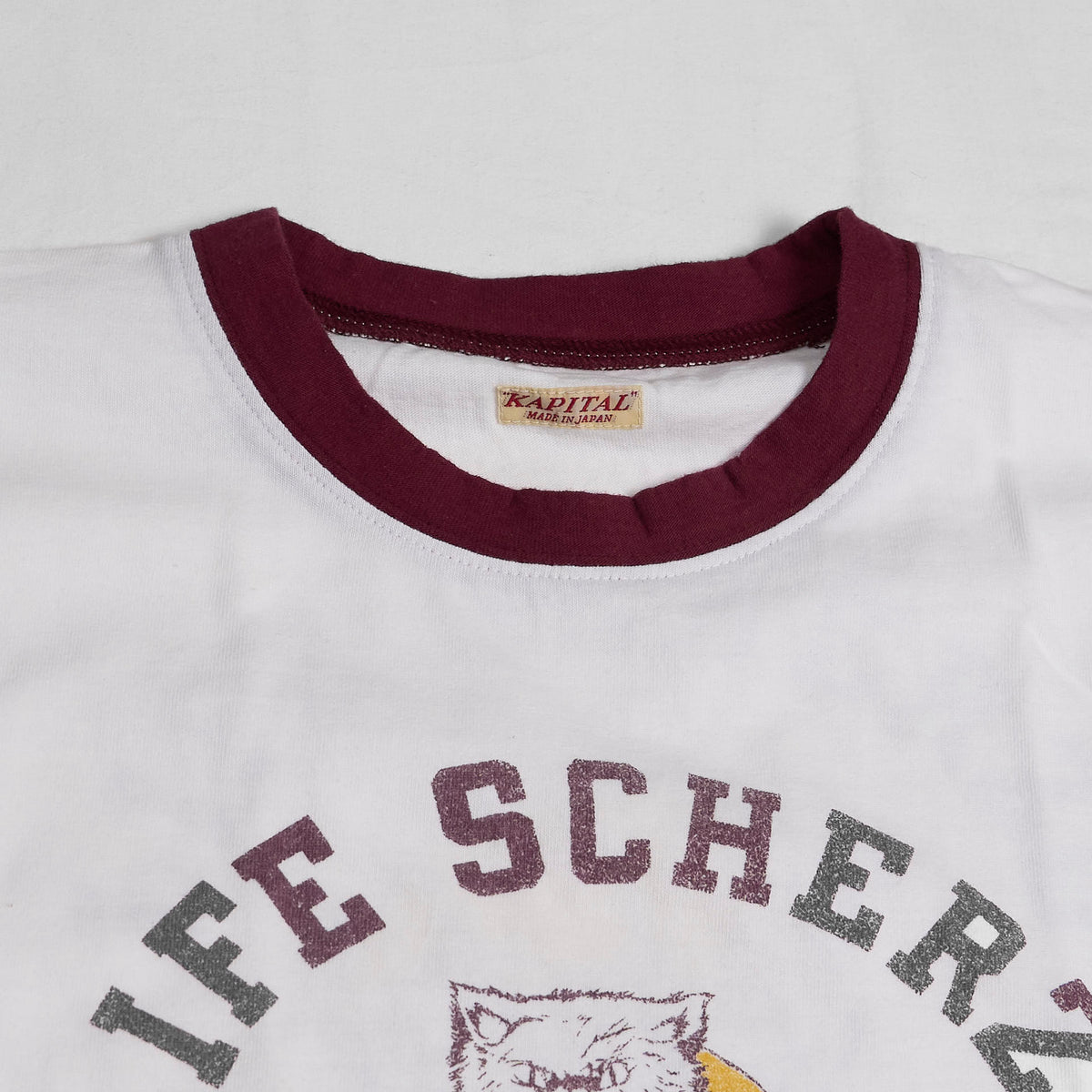 Kapital Ringer Crew Neck T-Shirt