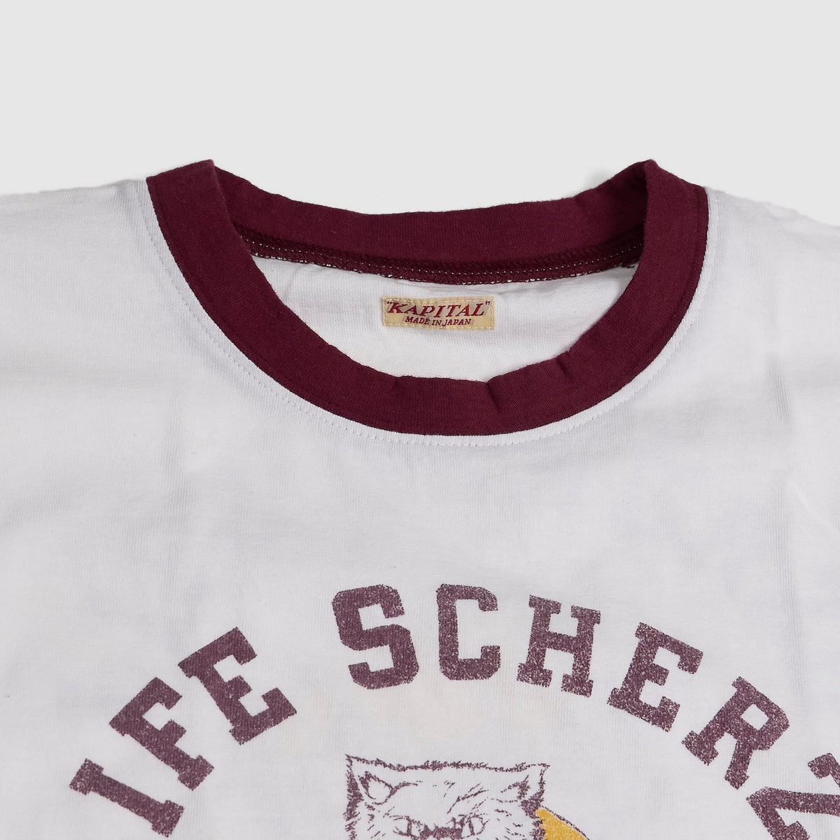 Kapital Ringer Crew Neck T-Shirt