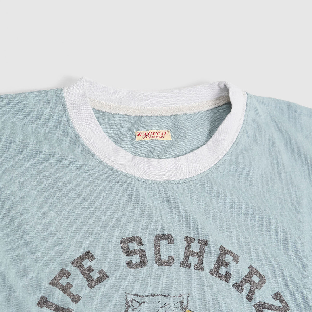 Kapital Ringer Crew Neck T-Shirt