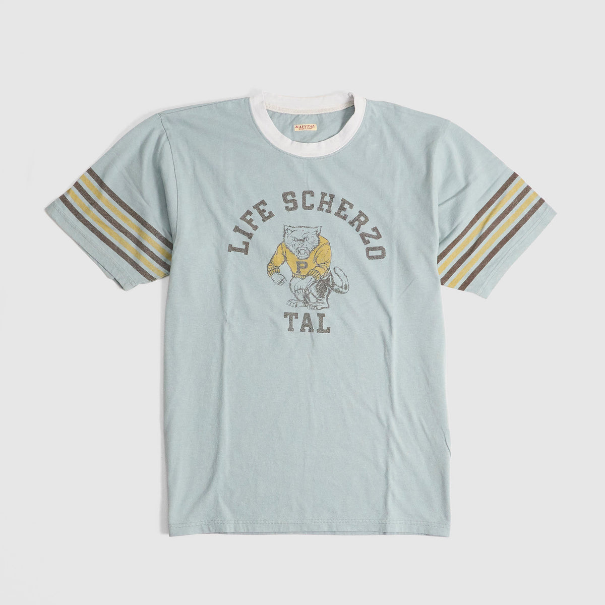 Kapital Ringer Crew Neck T-Shirt