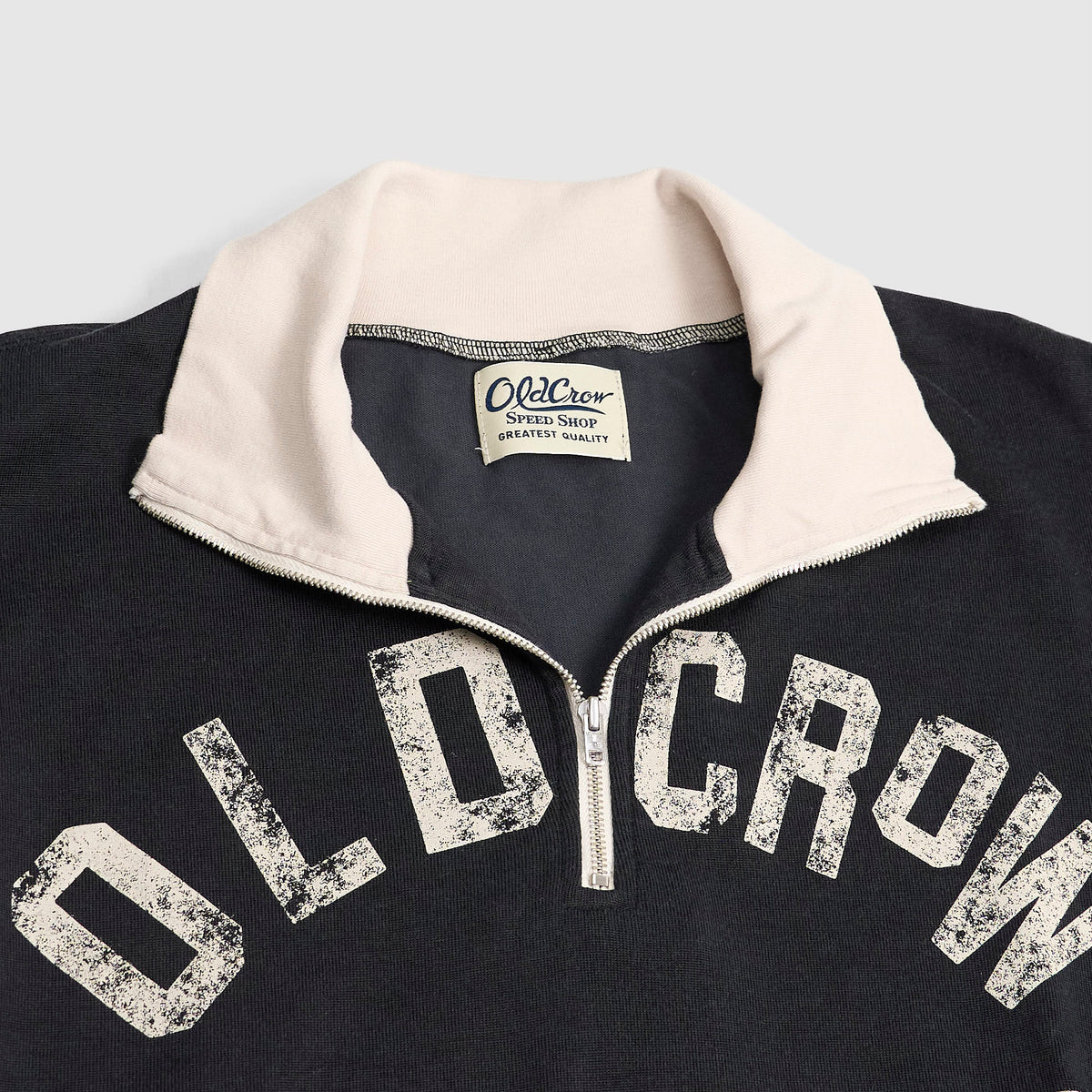 Old Crow Speed Shop by Glad Hand & Co. Racing Half Zip Jersey