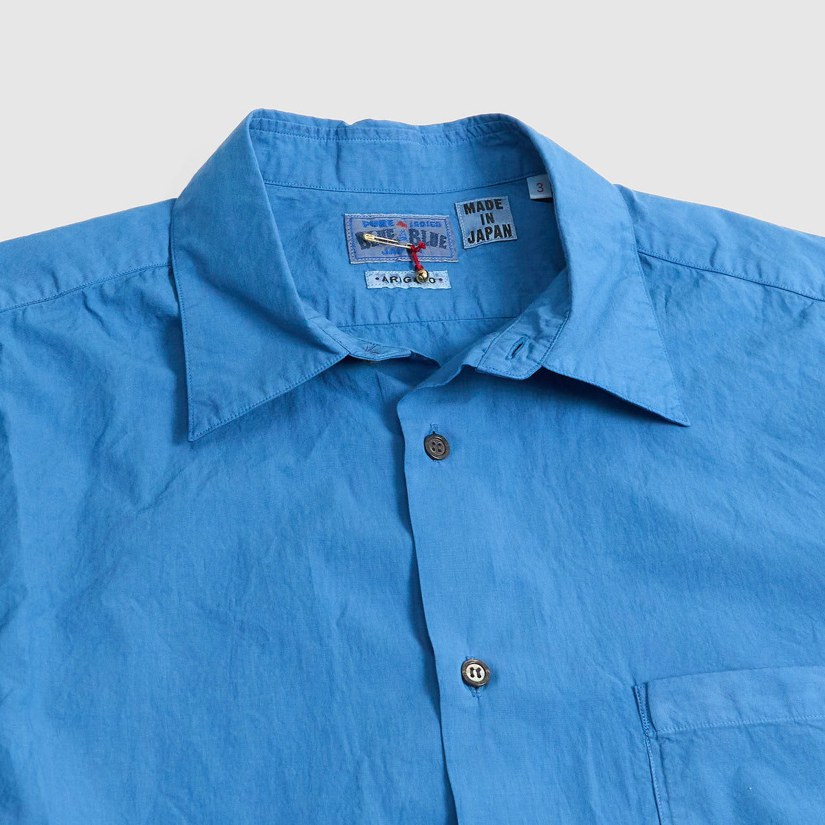 Blue Blue Japan Pure Indigo Shirt