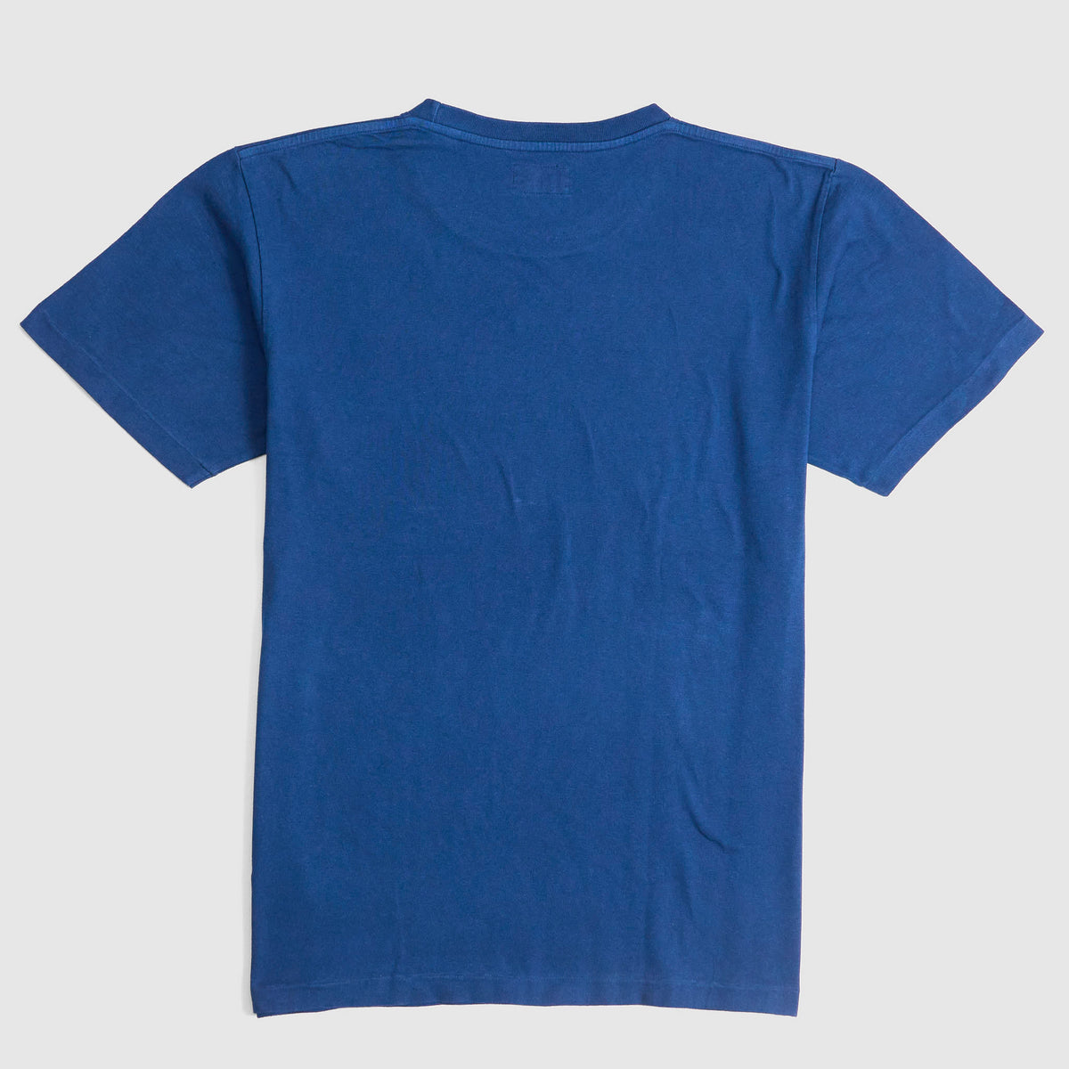 Blue Blue Japan Circle Indigo Crew Neck T-Shirt