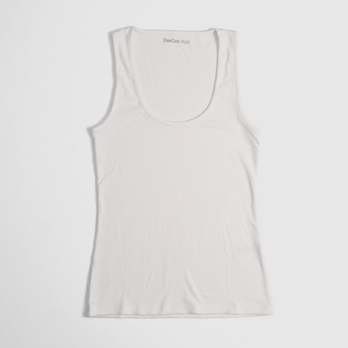 DeeCee style Ladies Ribbed Tank Top
