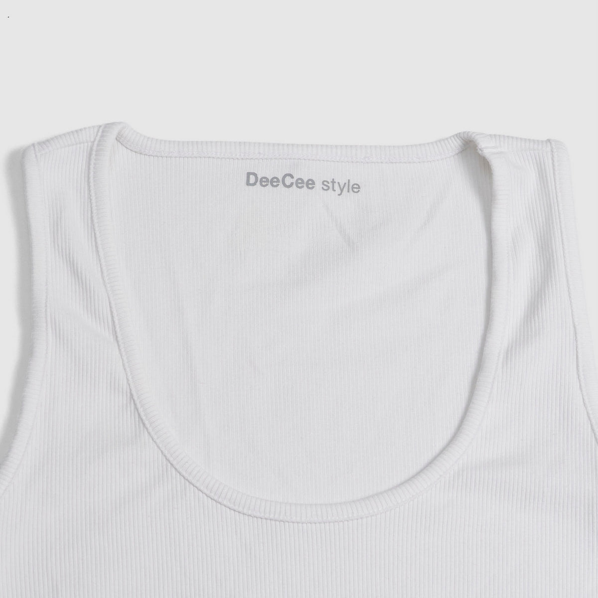 DeeCee style Ladies Ribbed Tank Top