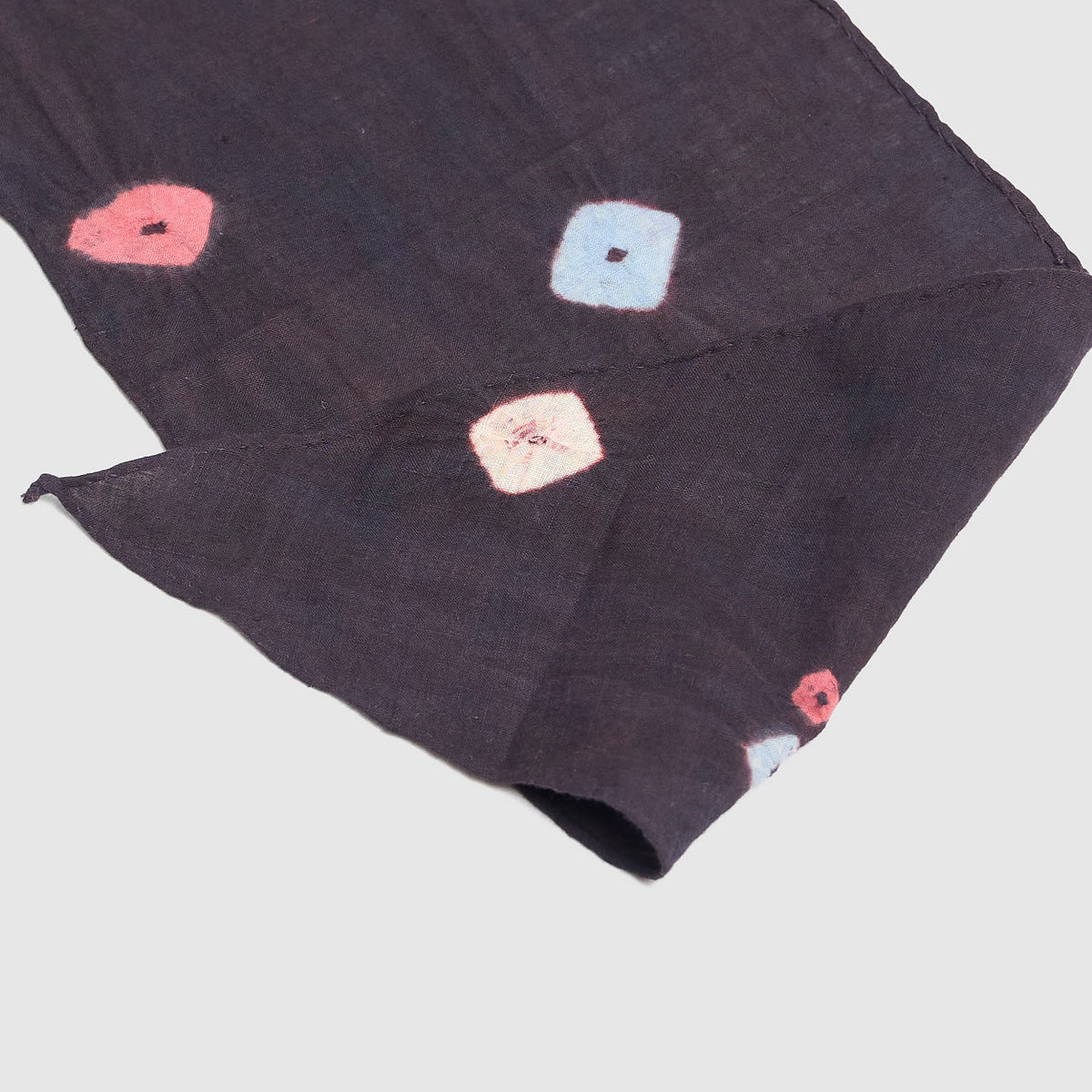 11.11 / eleven eleven Black Batique Stripe Bandana