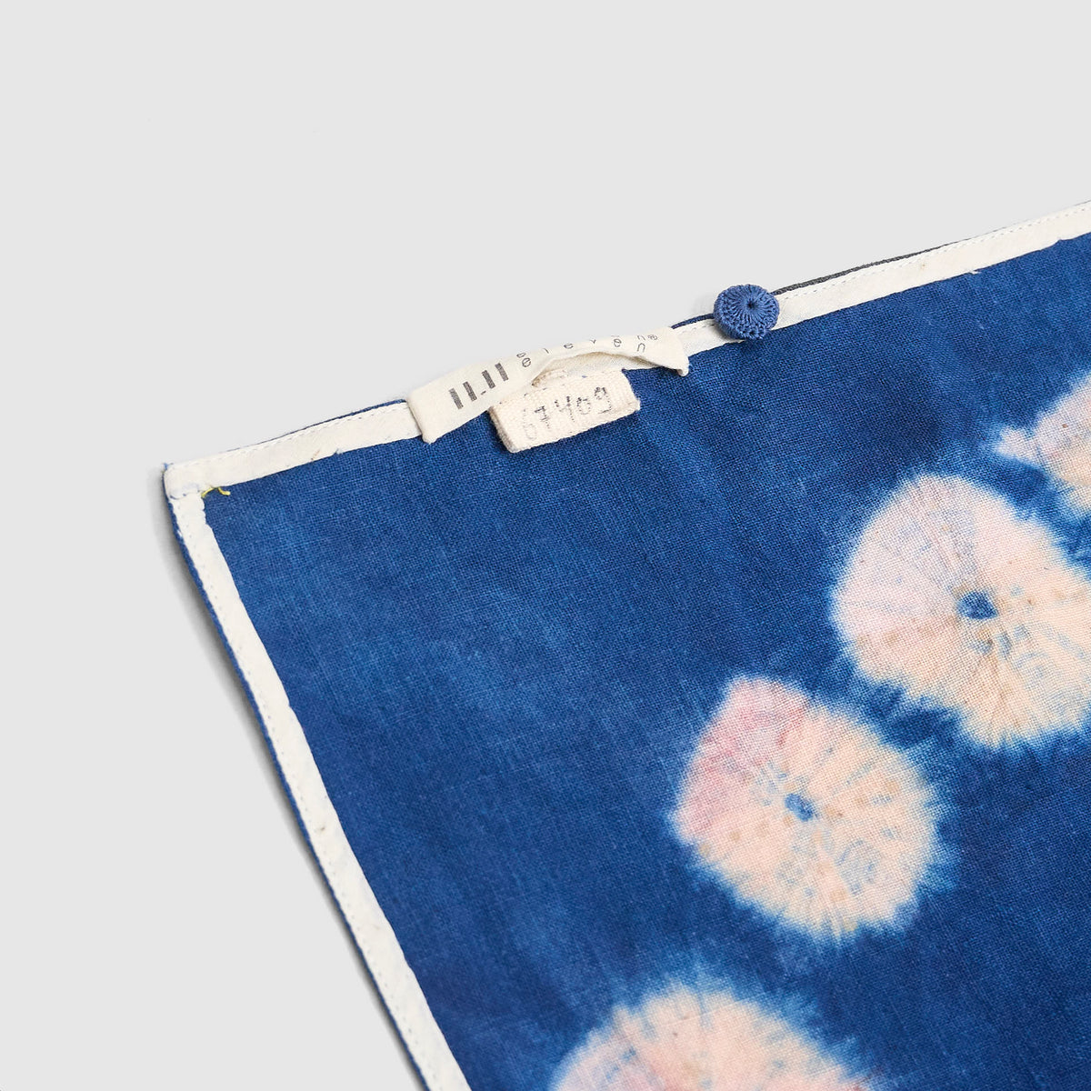 11.11 / eleven eleven Indigo Batique Shibori Bandana