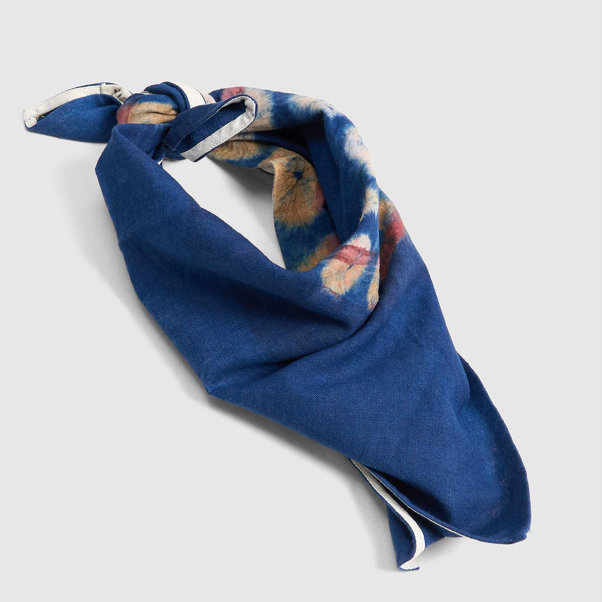 11.11 / eleven eleven Indigo Batique Shibori Bandana