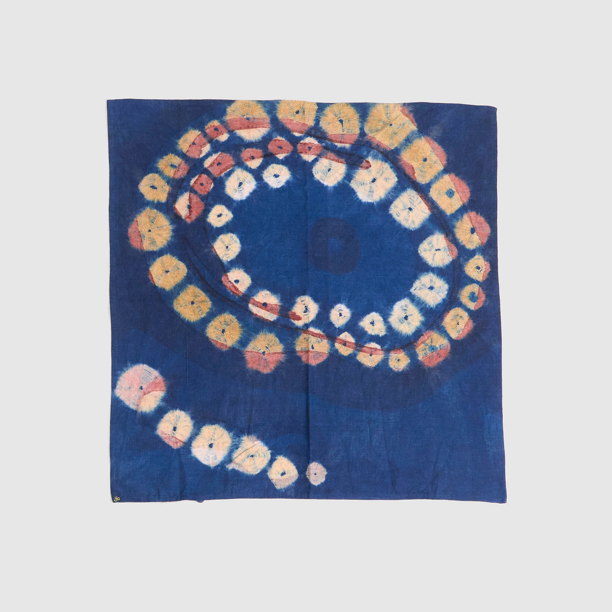 11.11 / eleven eleven Indigo Batique Shibori Bandana