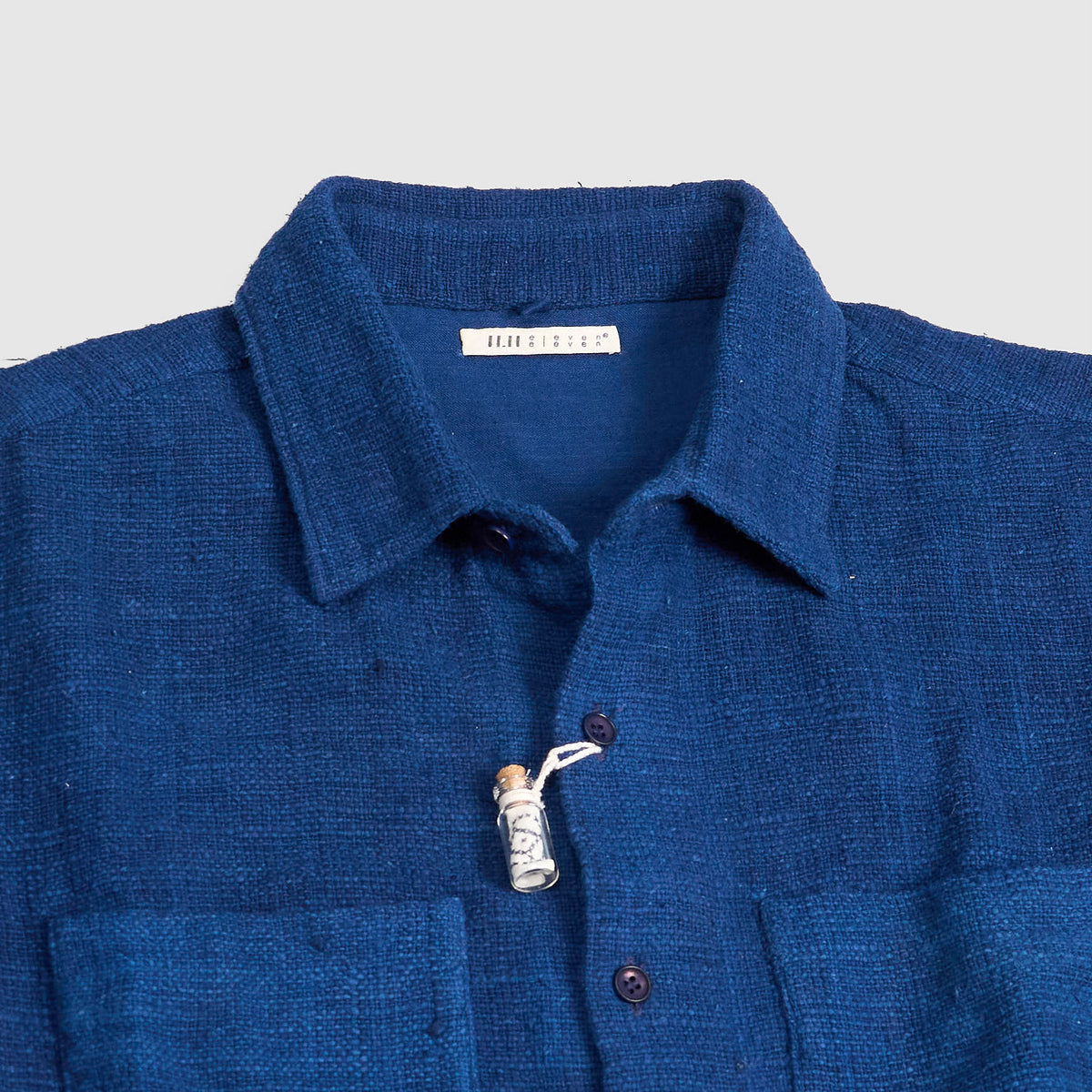 11.11 / eleven eleven Handwoven Heavyweight Heirloom Cotton Overshirt