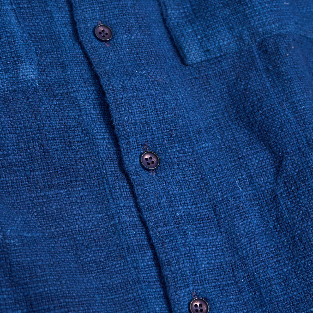 11.11 / eleven eleven Handwoven Heavyweight Heirloom Cotton Overshirt