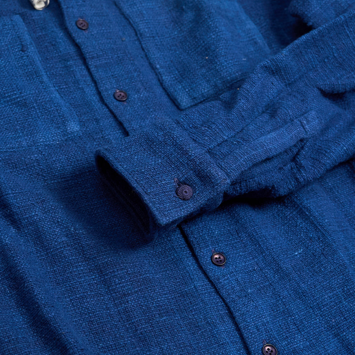 11.11 / eleven eleven Handwoven Heavyweight Heirloom Cotton Overshirt