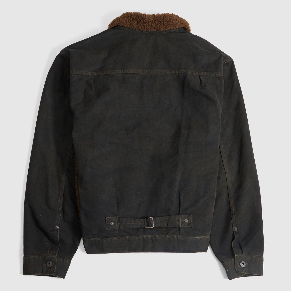Double RL Midnight Canvas Grizzly Moto Jacket