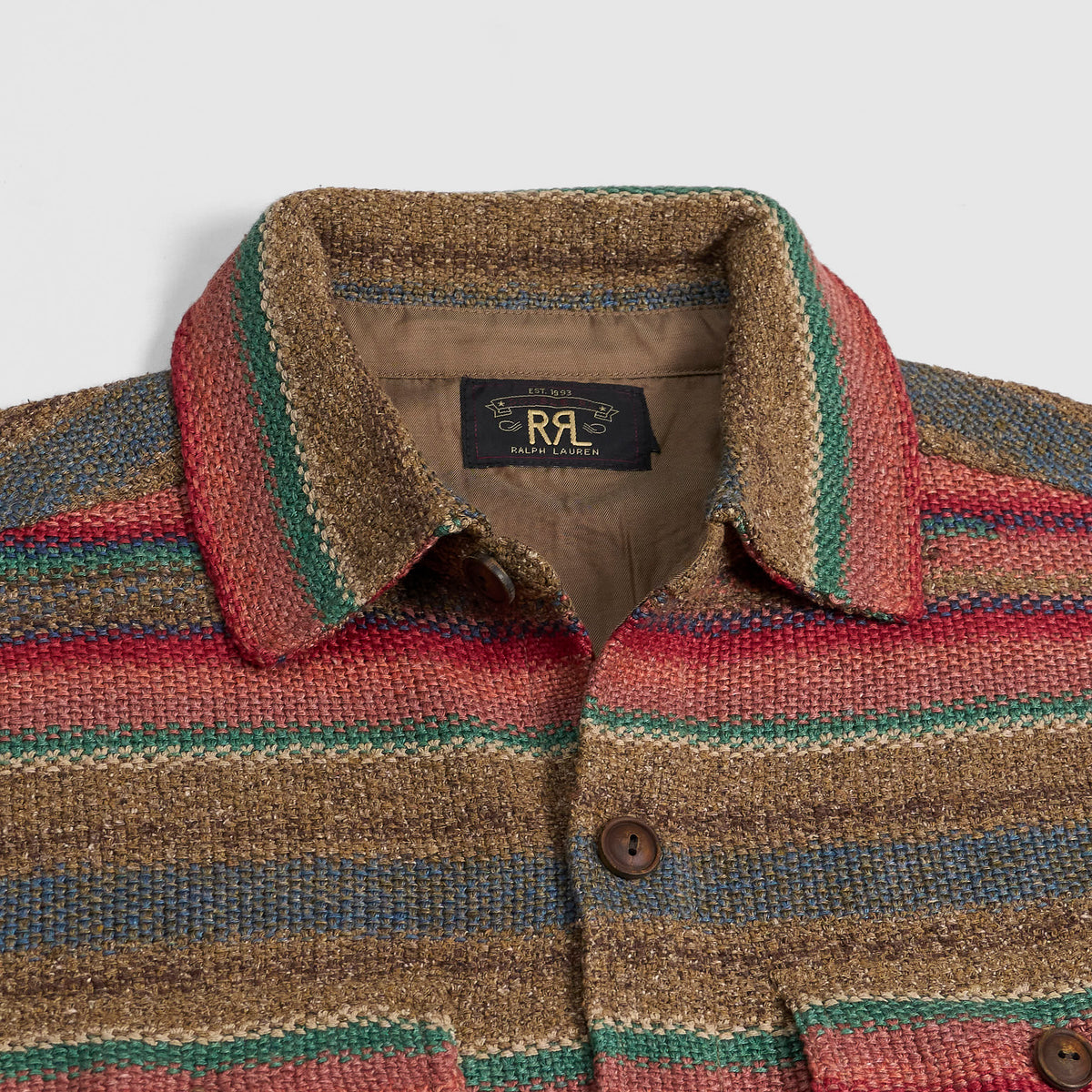 Double RL Knitted Linen/Silk Overshirt