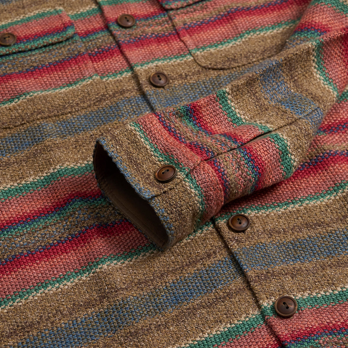 Double RL Knitted Linen/Silk Overshirt