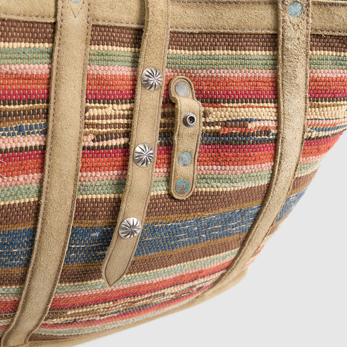 Double RL Southwestern Style Tote Bag