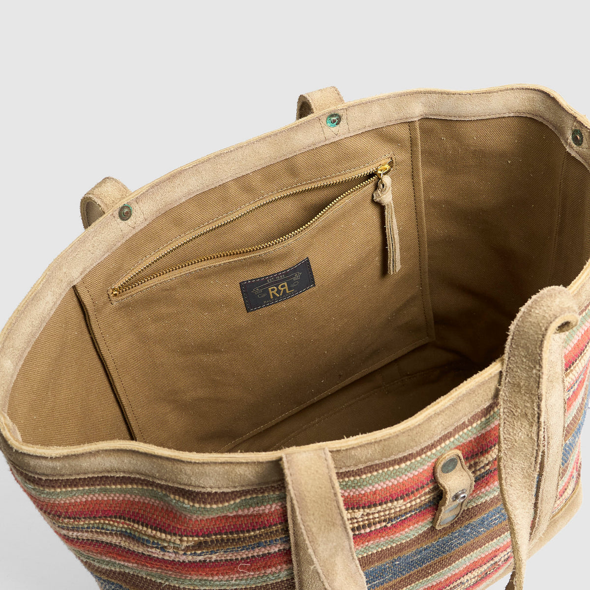 Double RL Southwestern Style Tote Bag