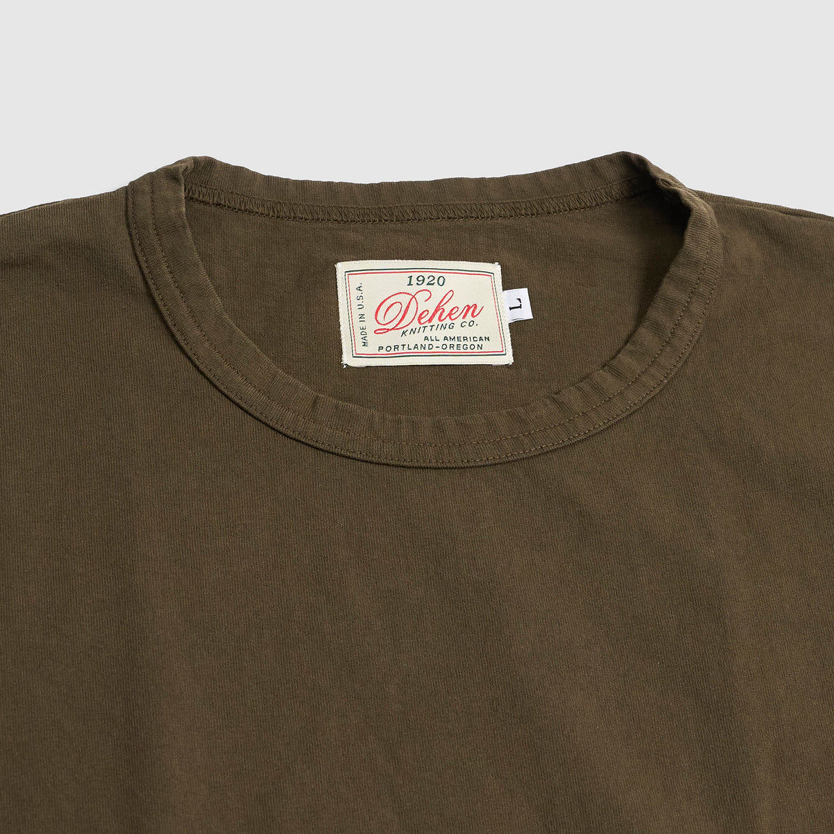 Dehen 1920 Short Sleeve Crew Neck T-Shirt Medium Weight
