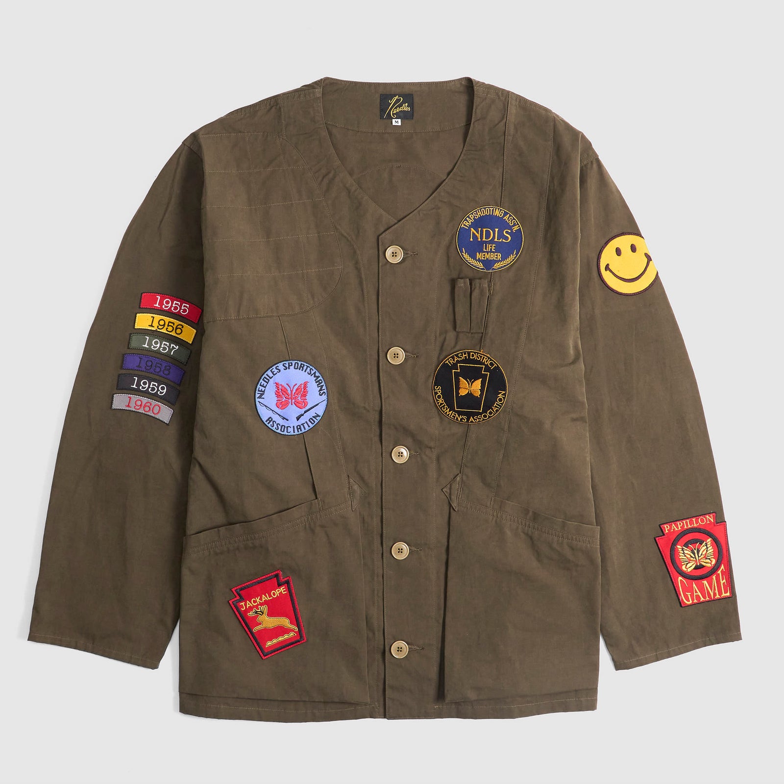 Needles Waxed Shooting Jacket