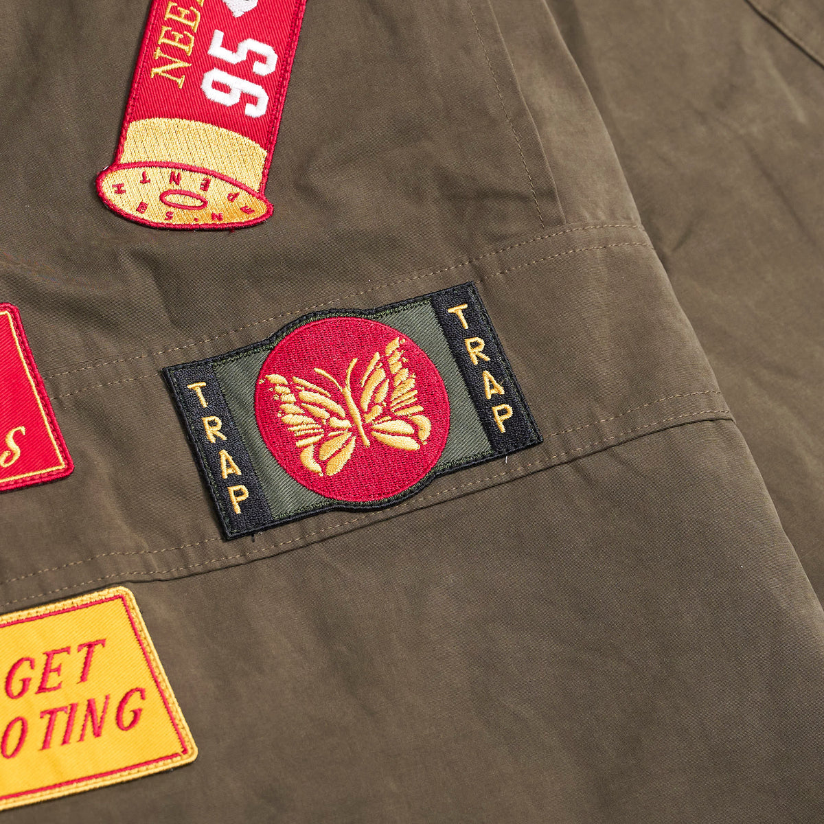 Needles Waxed Shooting Jacket