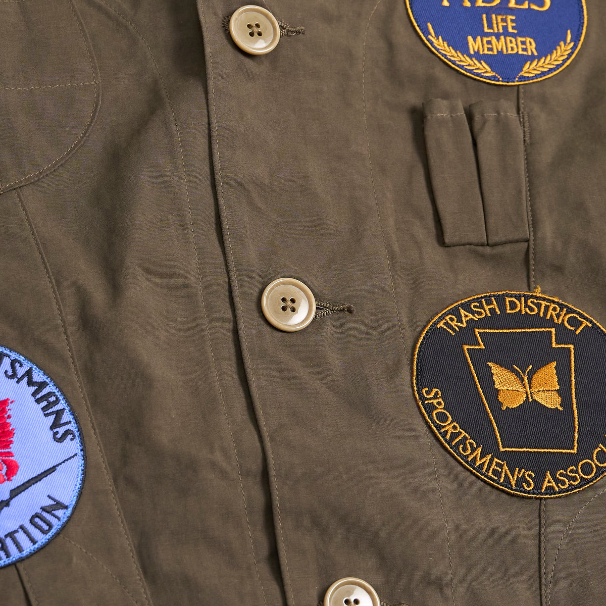 Needles Waxed Shooting Jacket