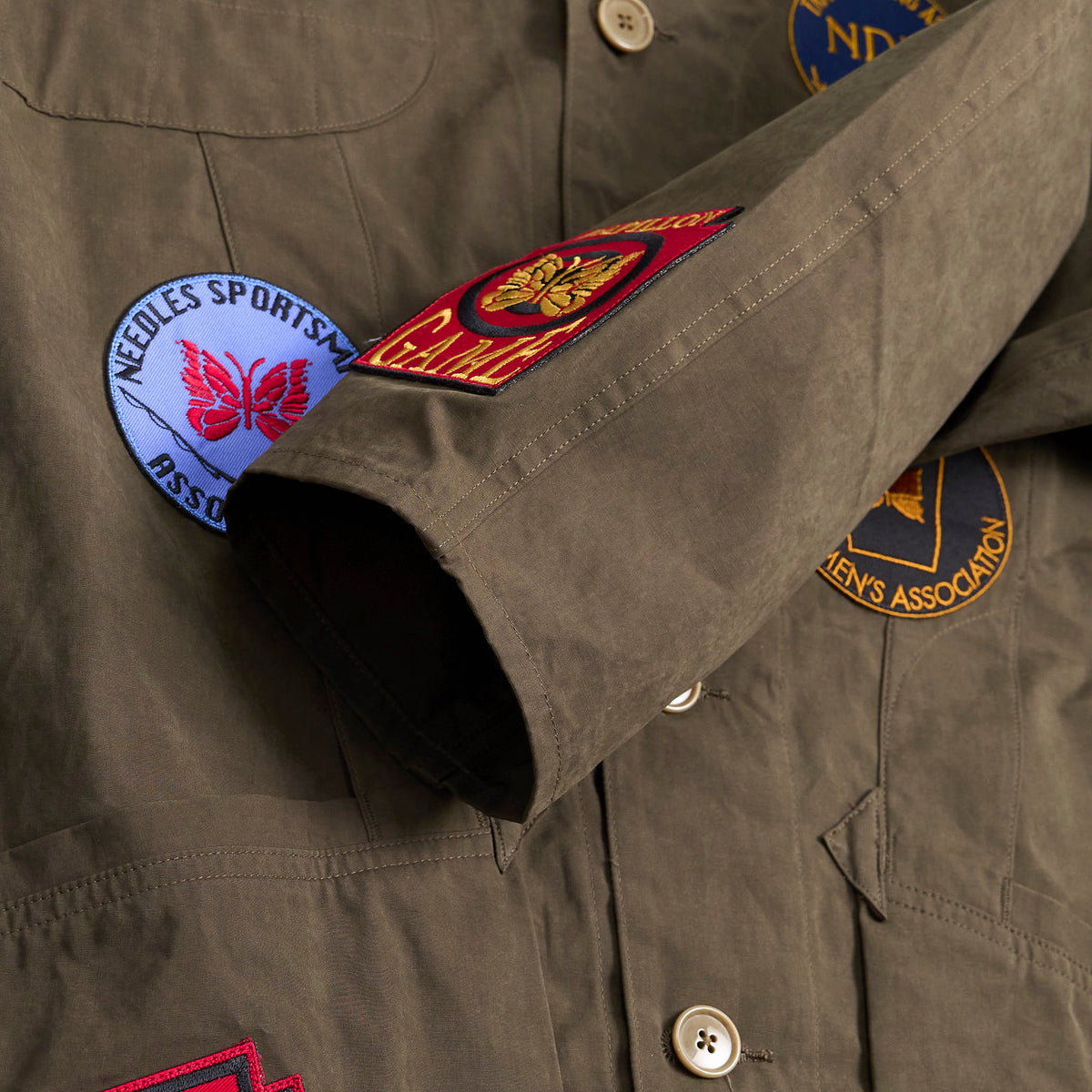 Needles Waxed Shooting Jacket