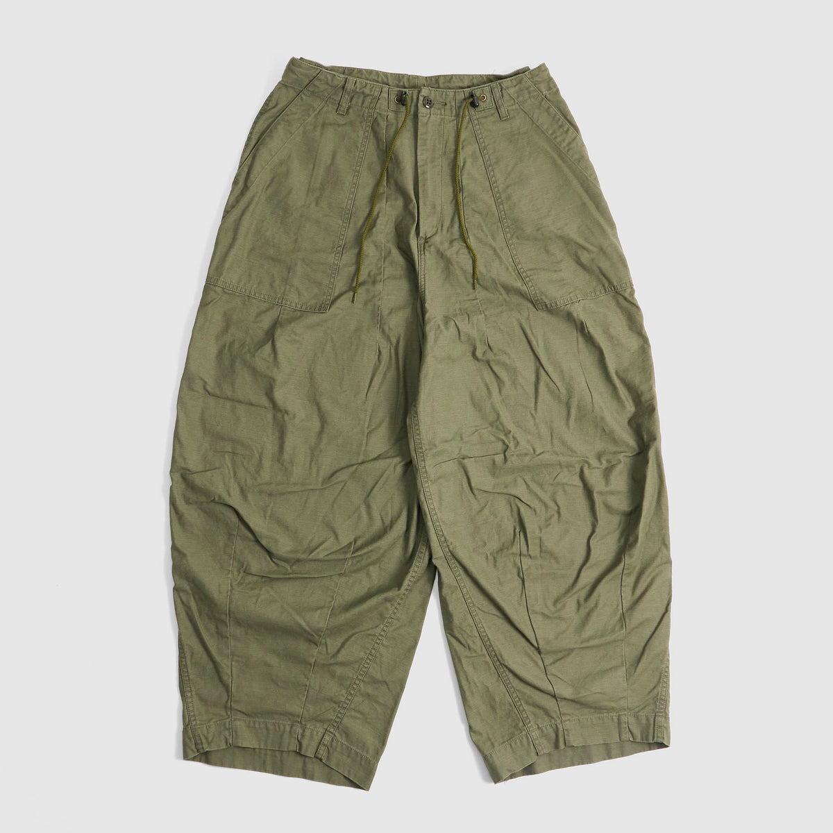 Needles Japan Wide Fitted H.D. Military Pants