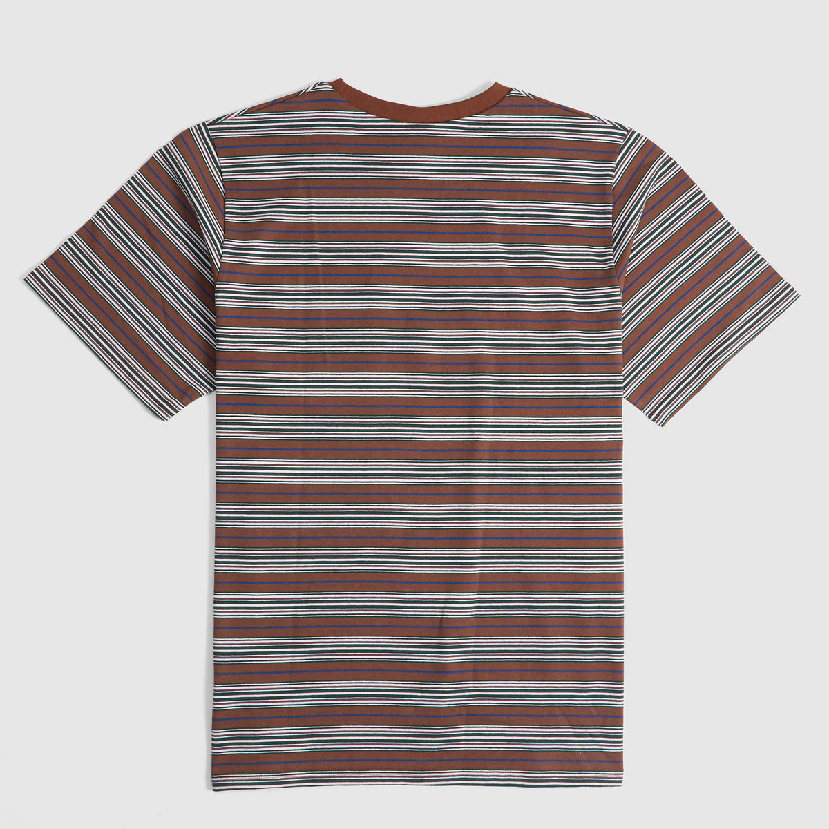 South2 West8 Crew Neck Striped Pocket T-Shirt