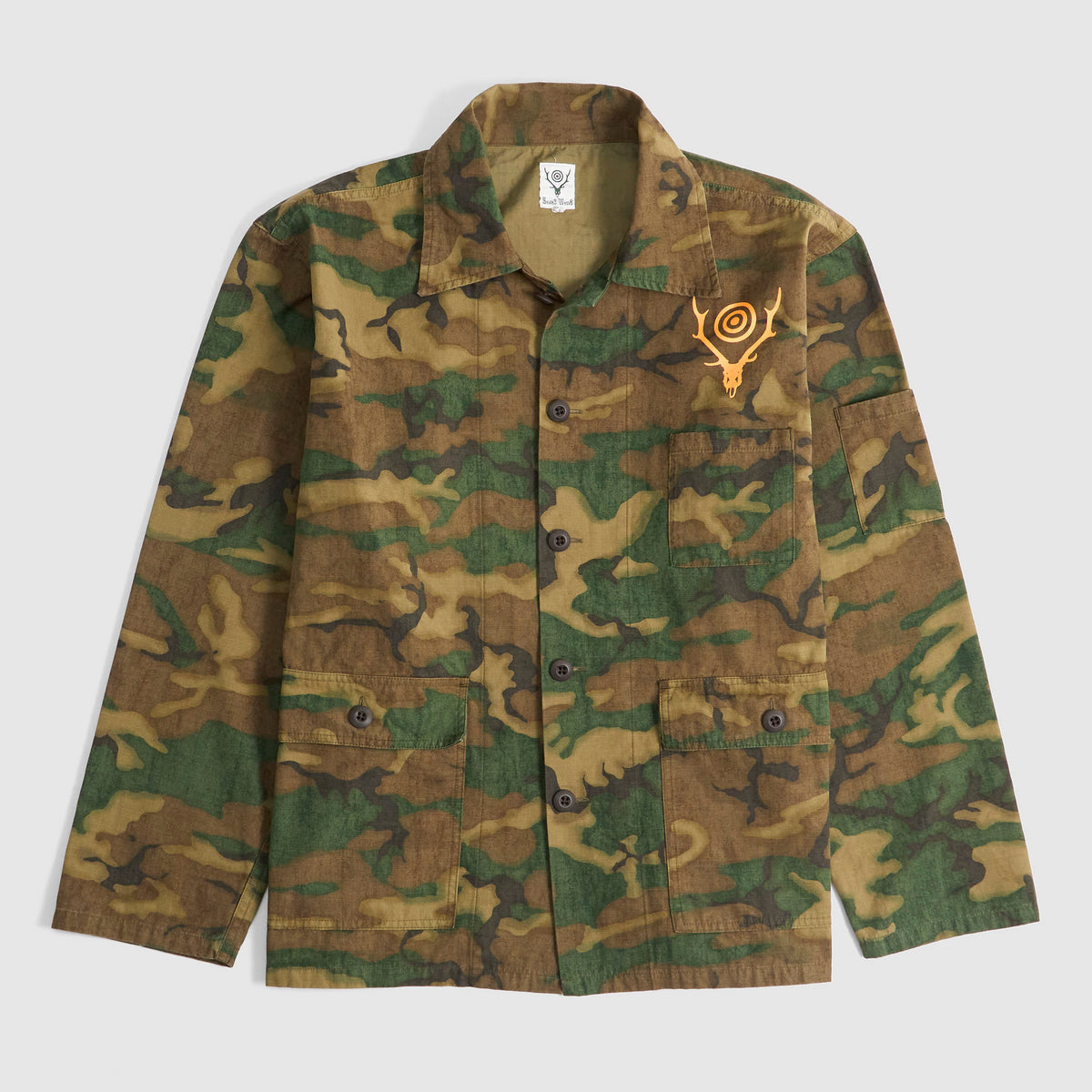 South2 West8 Ripstop Camo Ranger Shirt