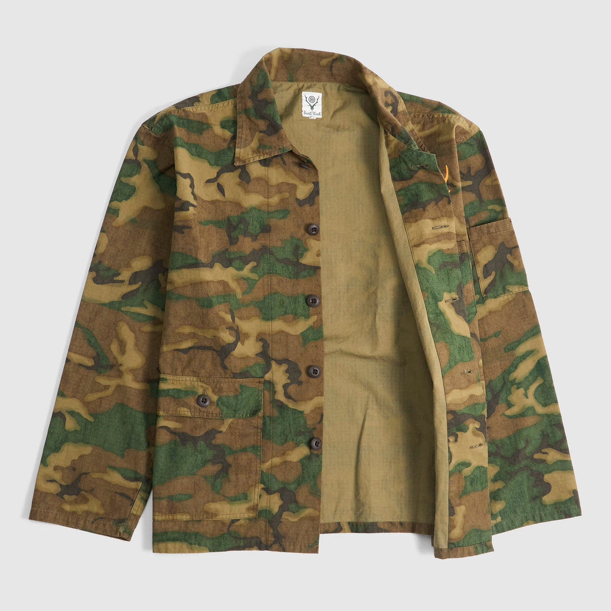South2 West8 Ripstop Camo Ranger Shirt