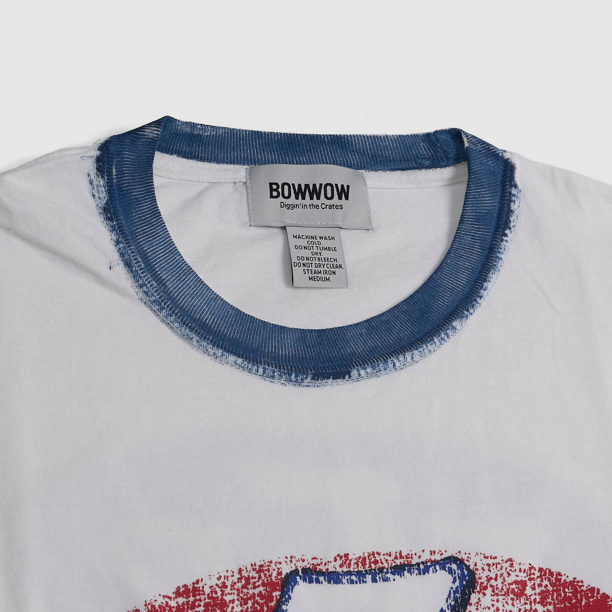 BOW WOW FER Motorsport Crew Neck Ringer T-Shirt
