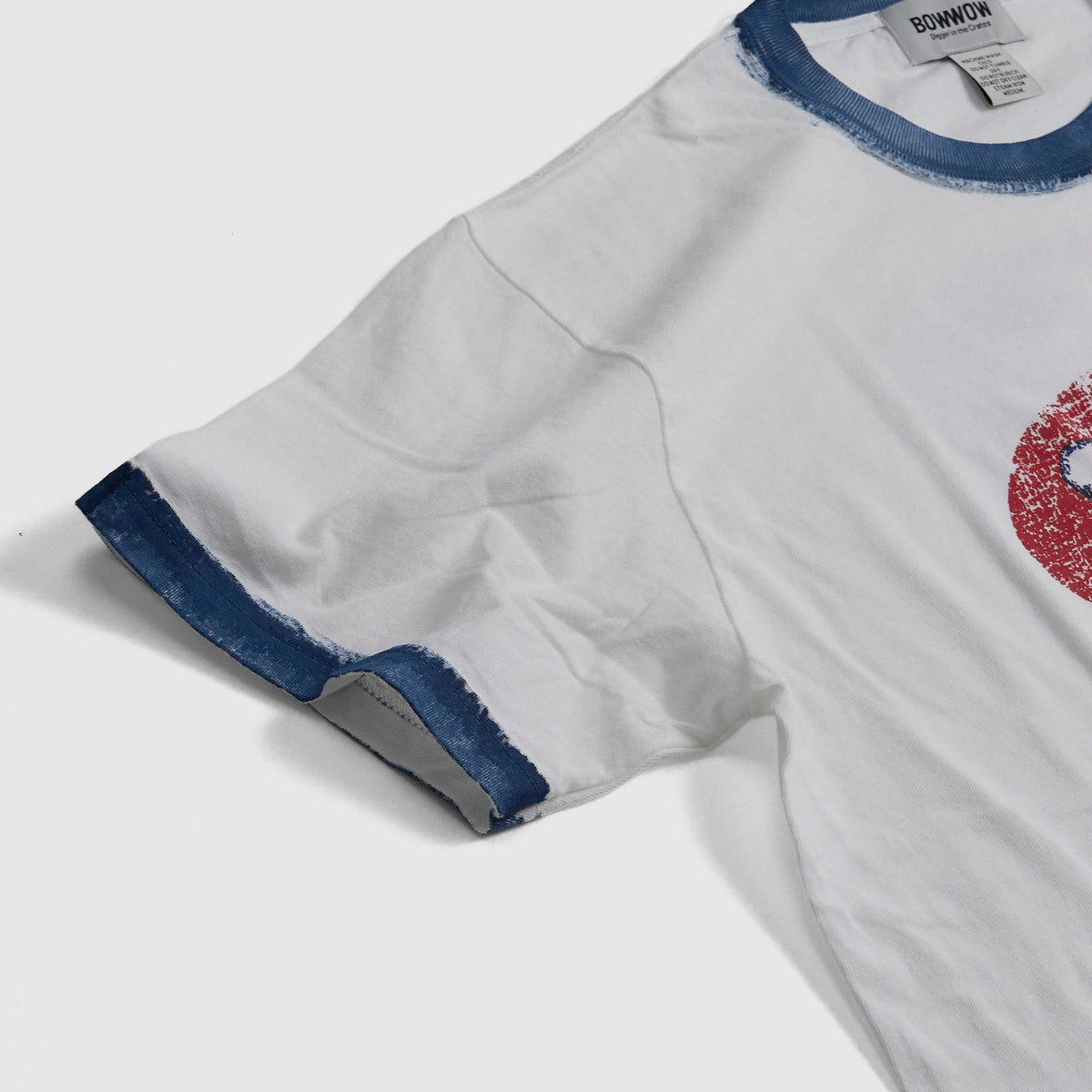 BOW WOW FER Motorsport Crew Neck Ringer T-Shirt