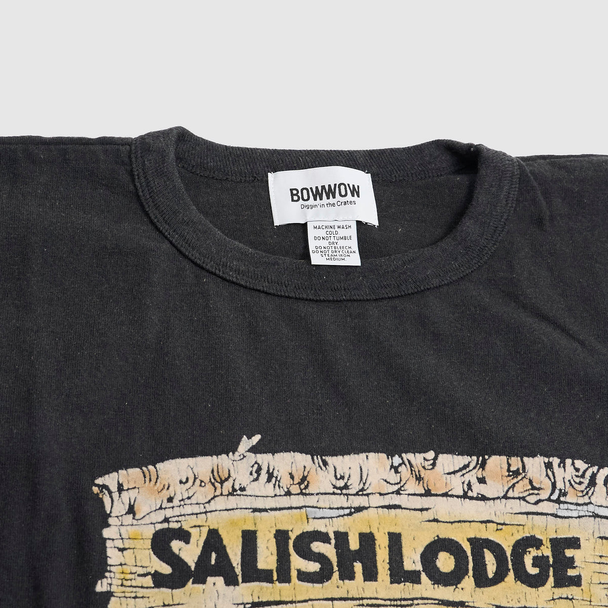 BOW WOW Twin Peaks Salish Lodge Vintage Inspired Crew Neck T-Shirt