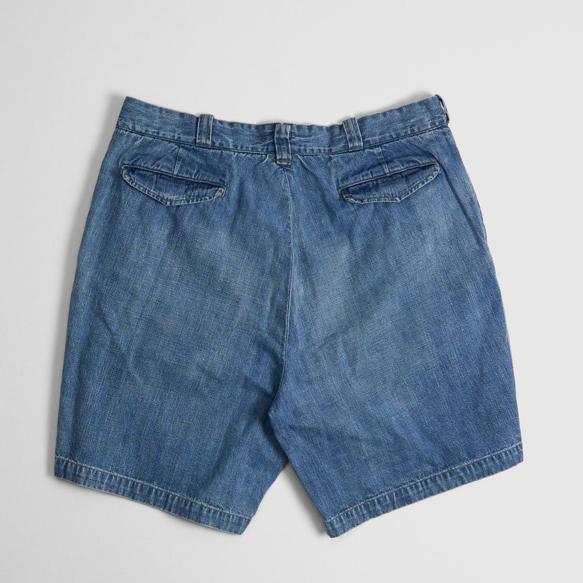 BOW WOW Time Worn Army  Fabric Denim Shorts