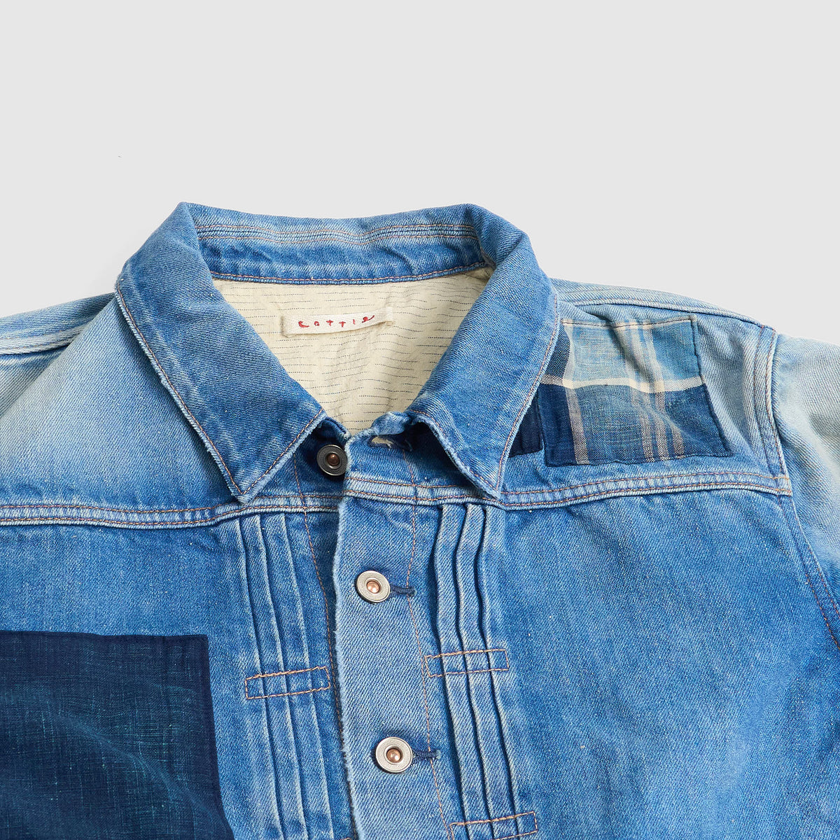 Cottle Craftman Patchwork Type 2 Lined Denim Jacket