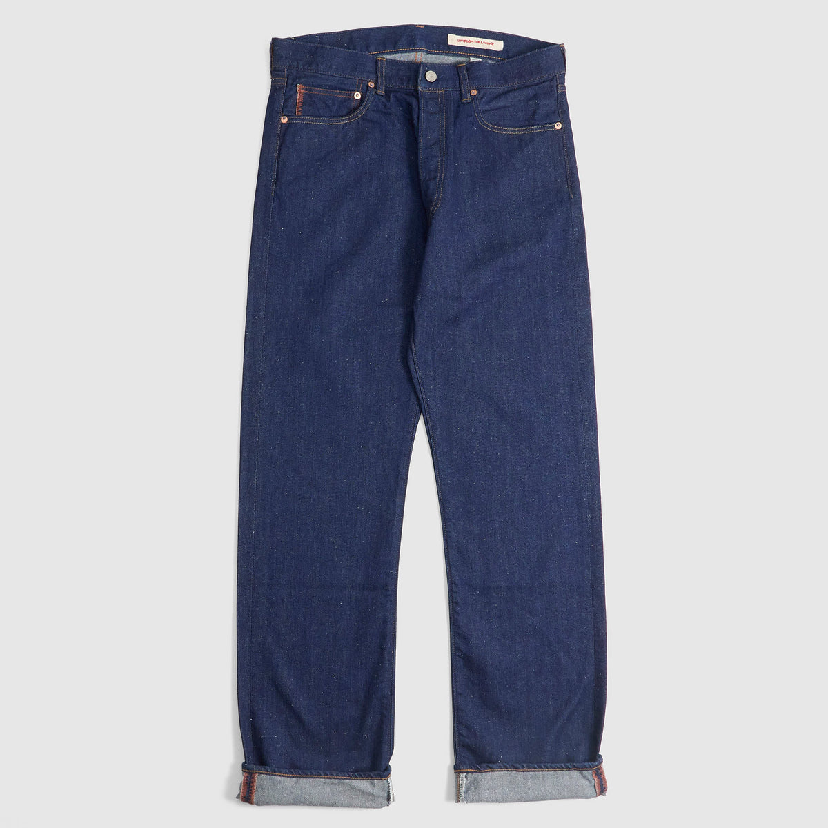 Cottle C.T.L. Cotton-Linen Bengara Straight Denim Jeans