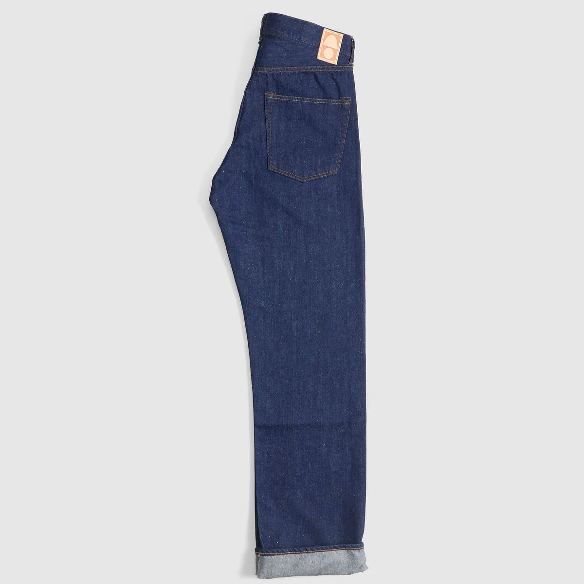 Cottle C.T.L. Cotton-Linen Bengara Straight Denim Jeans