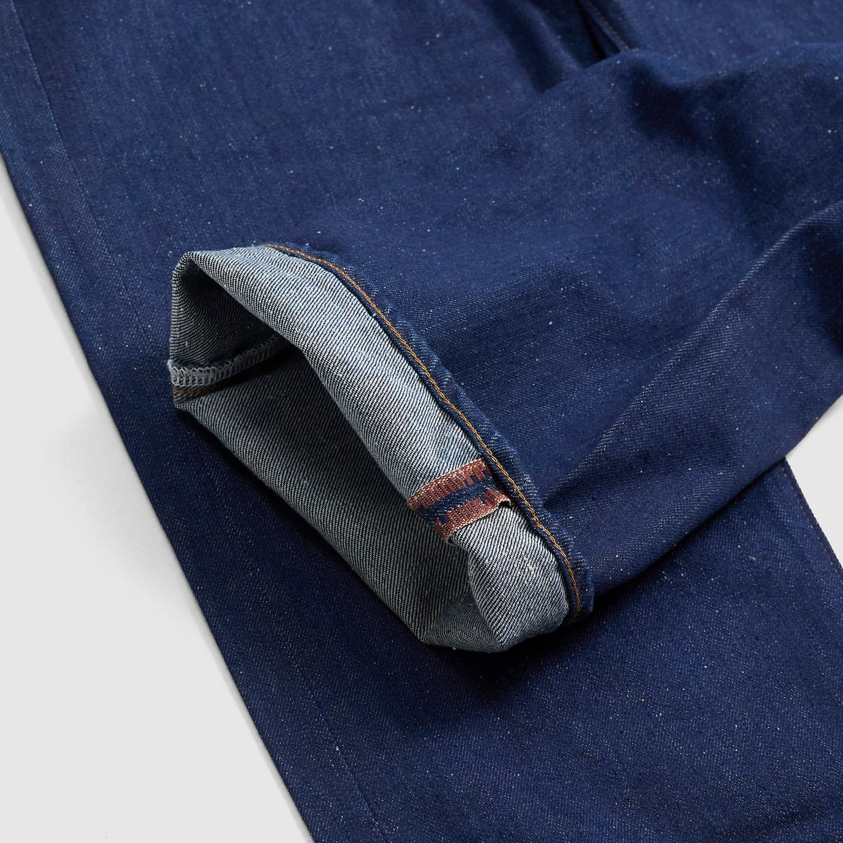 Cottle C.T.L. Cotton-Linen Bengara Straight Denim Jeans