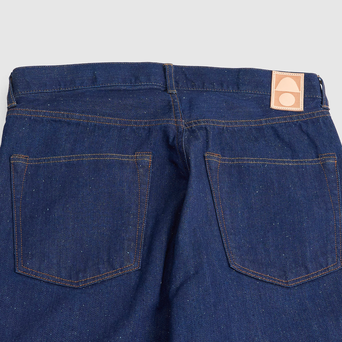 Cottle C.T.L. Cotton-Linen Bengara Straight Denim Jeans